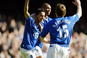 Everton 4 C. Palace 0 10-4-05 Collection: Everton v Crystal Palace 10 / 4 / 05