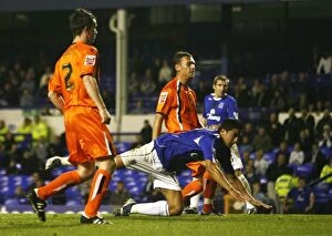 Everton v Luton Gallery: Everton v Luton Town - Goodison Park - 24 / 10 / 06 Evertons Tim Cahill scores the opening goal
