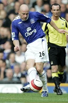 Lee Carsley Gallery: Everton v Manchester City Evertons Lee Carsley