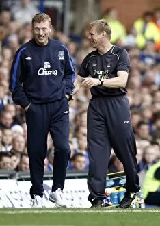 Everton v Manchester City Collection: Everton v Manchester City FA Barclays Premiership -Everton manager David Moyes