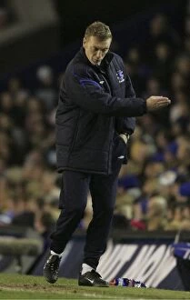 Everton v Newcastle United Everton manager David Moyes