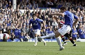 Images Dated 21st October 2006: Everton v Sheffield United - 21 / 10 / 06 James Beattie scores the second goal from the penalty spot