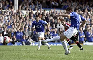 Everton v Sheffield United - 21 / 10 / 06 James Beattie scores the second goal from the penalty spot