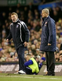 Images Dated 29th December 2007: Everton vs Arsenal: A Premier League Rivalry - Moyes vs Wenger (07/08)