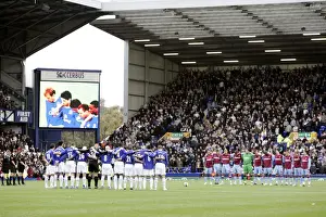 Everton vs Aston Villa: Remembrance Day Tribute - FA Barclays Premiership, 2006