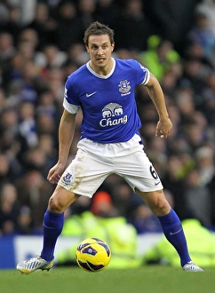 Everton vs. Chelsea: Phil Jagielka Faces Off in Barclays Premier League Clash at Goodison Park (30-12-2012)