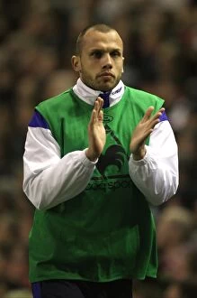 Images Dated 13th March 2012: Everton vs. Liverpool: A Premier League Battle - Johnny Heitinga at Anfield (13 March 2012)
