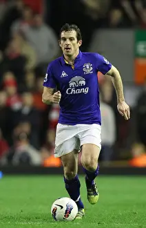 13 March 2012 V Liverpool, Anfield Prints: Everton vs. Liverpool Rivalry: Leighton Baines Epic Showdown at Anfield (March 13, 2012)