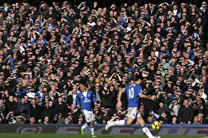 Everton vs Manchester United: Everton Fans United Against the Sun at Goodison Park