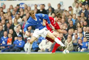 Everton vs Middlesbrough, Duncan Ferguson in Action - Barclays Premiership 2004