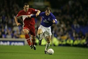 Images Dated 27th October 2005: Everton vs. Middlesbrough: Unyielding Rivalry - The Merseyside Derby