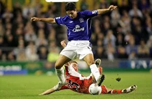 Images Dated 27th October 2005: Everton vs. Middlesbrough: The Unyielding Rivalry - Merseyside Derby