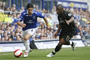 Everton vs Portsmouth Rivalry: Mikel Arteta vs Noel Pamarot Clash (FA Barclays Premiership, Goodison Park, 5th May 2007)