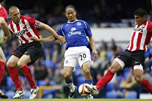 Everton vs PSV Eindhoven: Steven Pienaar vs Timmy Simons Clash at Goodison Park (2008)