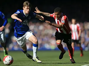 Framed Print : Everton vs Southampton: Intense Battle for Possession - Connolly vs Bertrand at Goodison Park Framed Print : Everton vs Southampton: Intense Battle for Possession - Connolly vs Bertrand at Goodison Park