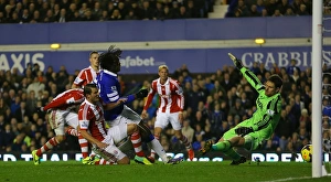 Everton 4 V Stoke City 0 : Goodison Park : 30-11-2013 Prints: Everton's 4-0 Thrashing of Stoke City: Romelu Lukaku's Brace at Goodison Park (Barclays Premier League)