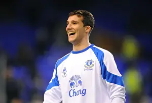 FA Cup Prints: Everton's Apostolos Vellios Sparks Fifth Round FA Cup Battle at Goodison Park (01 March 2011): Everton vs