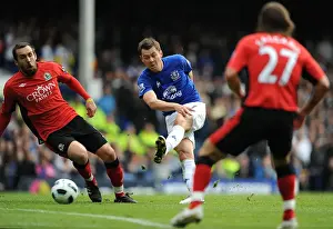Everton's Bilyaletdinov Goes for Glory: Everton FC vs Blackburn Rovers, Barclays Premier League (16 April 2011, Goodison Park)