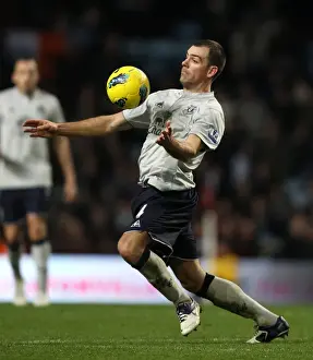14 January 2012, Aston Villa V Everton Prints: Everton's Darron Gibson in Action: Premier League Showdown against Aston Villa (14 January 2012)