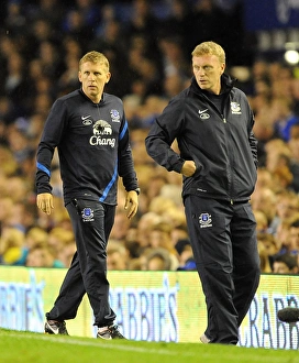 Capital One Cup Prints: Everton's Dominant Display: Moyes and Round Guide 5-0 Capital One Cup Victory over Leyton Orient