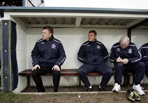 Everton's FA Cup Battle with Macclesfield Town: David Moyes at The Moss Rose Ground (03/01/09)