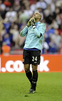 Semi-final V Manchester United Prints: Everton's FA Cup Semi-Final Triumph over Manchester United at Wembley Stadium (2009)