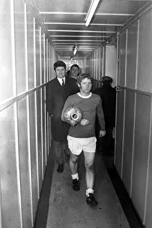 Everton's Glory: Alan Ball and Brian Labone - Champions with the Football League Division One Trophy