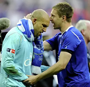 2009 Prints: Everton's Glory: Everton FC's FA Cup Semi-Final Victory over Manchester United at Wembley Stadium (19/4/09)