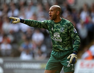 Evertons goalkeeper Tim Howard