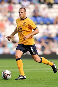 Everton's John Heitinga in Action: Clash with Birmingham City (July 30, 2011)