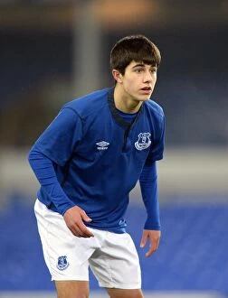 Images Dated 21st January 2015: Everton's Liam Walsh Dazzles in FA Youth Cup Victory over Southampton (Fourth Round)