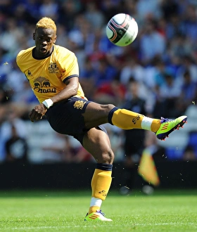 Everton's Louis Saha in Action: Birmingham City vs. Everton (July 2011)
