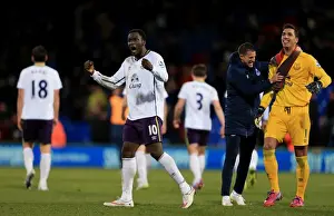Crystal Palace V Everton - Selhurst Park Prints: Everton's Lukaku: Victory Celebration at Selhurst Park (Crystal Palace vs)