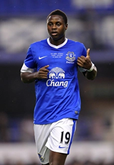 Everton's Magaye Gueye in Action: Pre-Season Friendly vs AEK Athens at Goodison Park