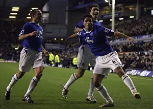 Everton's Mikel Arteta Scores First Goal Against Bolton Wanderers in FA Barclays Premiership, 18 November 2006