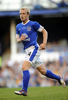 Framed Print : Everton's Naismith in Action: Pre-Season Clash Against AEK Athens at Goodison Park Framed Print : Everton's Naismith in Action: Pre-Season Clash Against AEK Athens at Goodison Park