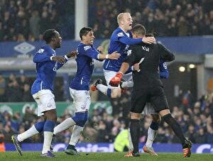 Images Dated 28th October 2015: Everton's Penalty Triumph: Capital One Cup Victory over Norwich City