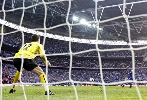 Everton's Phil Jagielka Scores Dramatic Winning Penalty Against Manchester United in FA Cup Semi-Final at Wembley Stadium (April 19, 2009)