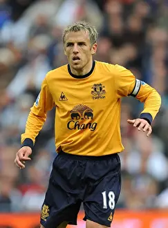 Everton's Phil Neville: Leading Everton in Final BPL Match vs West Bromwich Albion (14 May 2011)