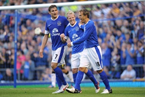 Everton's Pre-Season Triumph: Steven Naismith's Hat-Trick Against AEK Athens at Goodison Park