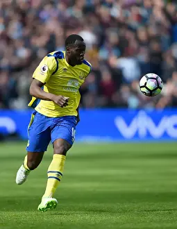 West Ham United V Everton - London Stadium Prints: Everton's Romelu Lukaku in Action Against West Ham United at London Stadium - Premier League 2016-17