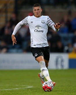 Everton's Ross Barkley in Action: Pre-Season Friendly at Dundee's Dens Park