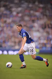 Everton's Ross Barkley in Action: Premier League Clash at Goodison Park (Everton vs. Queens Park Rangers, 2011)