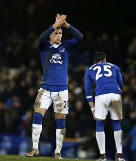 Images Dated 3rd February 2016: Everton's Ross Barkley Hat-Trick: Triumphing Over Newcastle United in the Premier League