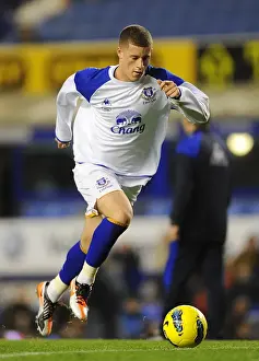 21 December 2011, Everton V Swansea City Prints: Everton's Ross Barkley: Pre-Match Focus at Goodison Park (vs Swansea City)