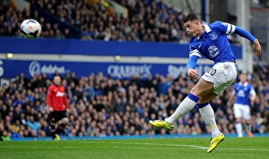 Everton 2 V Manchester United 0 : Goodison Park : 21-04-2014 Prints: Everton's Ross Barkley Shines: Everton 2-Manchester United 0 (BPL)