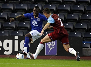 Framed Print : Everton's Royston Drenthe in Action: Everton vs. Aston Villa, Barclays Premier Reserve League, Halton Stadium (September 13, 2011) Framed Print : Everton's Royston Drenthe in Action: Everton vs. Aston Villa, Barclays Premier Reserve League, Halton Stadium (September 13, 2011)