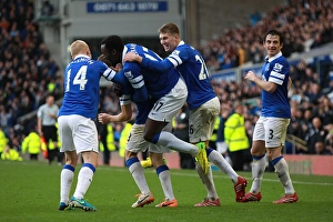 Everton 2 V Cardiff City 1 : Goodison Park : 15-03-2014 Prints: Everton's Seamus Coleman Scores Double: Everton 2-1 Cardiff City (15-03-2014)