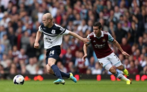 Season 2013-14 Prints: Everton's Triumph: Naismith's Brilliance Leads Everton to a 3-2 Victory over West Ham United (21-09-2013)