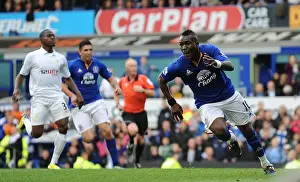 17 September 2011 Everton V Wigan Athletic Prints: Everton's Triumph: Royston Drenthe's Hat-Trick Glory Over Wigan Athletic (September 17)